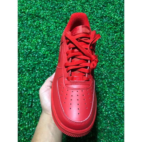 Air Force 1 Low '07 LV8 1 Triple Red CW6999-600 New With Box - Picture 6 of 11